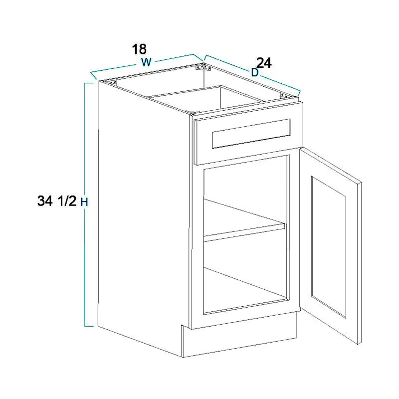Base Cabinet 18"