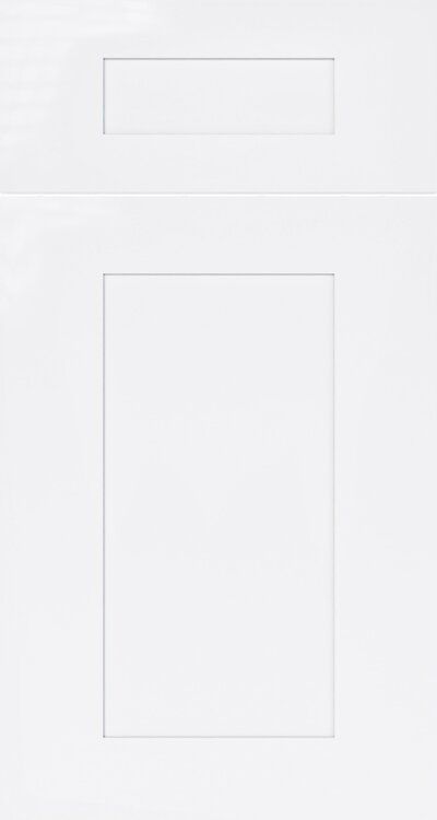 White Shaker Sample Door