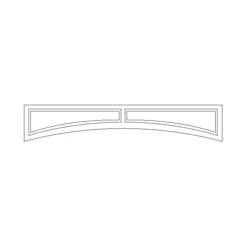 Arched Valance - 36"W