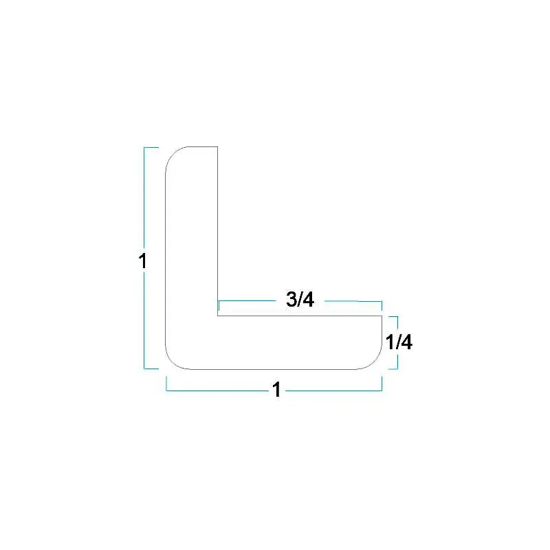 Outside Corner Moulding - 1"W X 96"H X 1"D