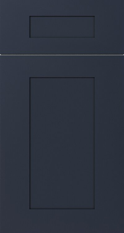 Navy Blue Shaker Sample Door