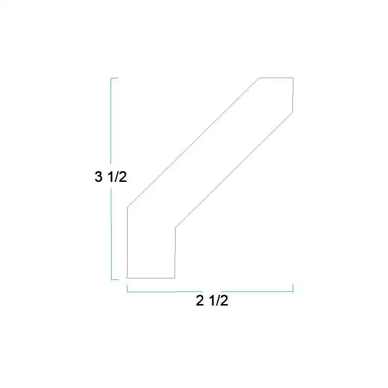 Angle Crown Moulding 96"
