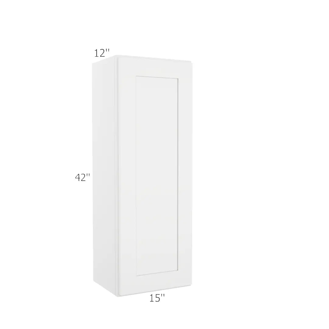 Wall Cabinet 15"W x 42"H x 12"D