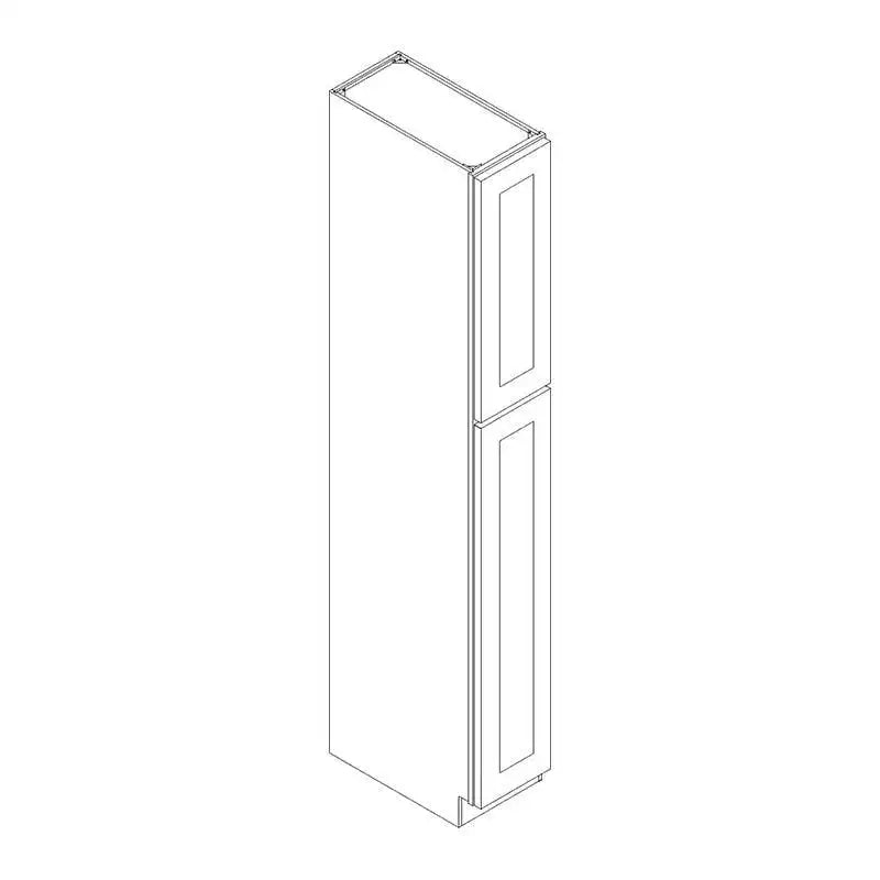 Vanity Linen Utility Cabinet (18"W x 80"H x 21"D)
